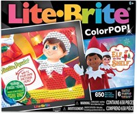 Basic Fun light toy Lite Brite Colorpop Elf on the Shelf creative