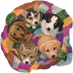SunsOut puzzle Litter of Puppies - 750 pieces animals