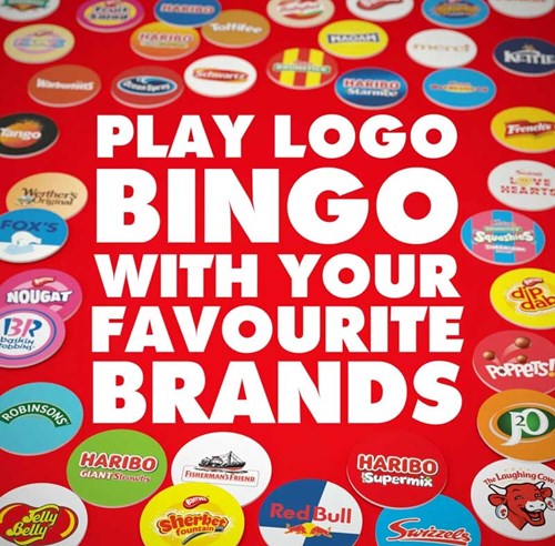 Tomy Logo Bingo game - educational family board game for kids