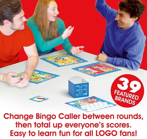 Tomy Logo Bingo game - educational family board game for kids-2