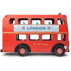 Le Toy Van wooden toy London bus - FSC 100% - double decker