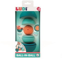 Ludi sensory ball - motor skills toy for toddlers and babies