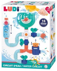Ludi water circuit bath toy - large construction toy for kids