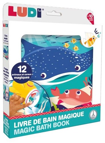 Ludi bath book magical toy for babies and toddlers - water fun