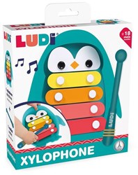 Ludi xylophone penguin - colorful bath toy for children