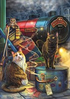Trefl jigsaw puzzle Magic Collection Witchwood Express 1000 pieces