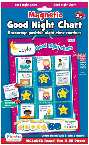 Fiesta Crafts Magnetic Good Night Chart