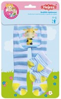 Heless doll clothing tights and socks Funny Animals 35-45 cm multicolor-3