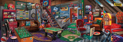 SunsOut puzzle Man Cave - 500 pieces jigsaw puzzle