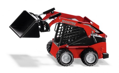 Siku Manitou 3300V compact loader toy 1:32 metal plastic red construction site
