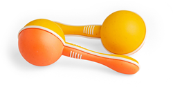 Tiger Tribe musical instrument maracas colorful toy for children