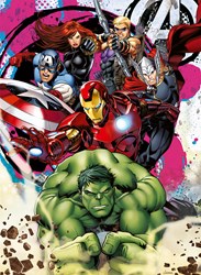 Nathan puzzle Marvel Avengers action 250 pieces cardboard toy
