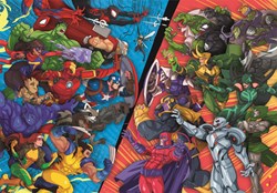 Clementoni puzzle Marvel 104 pieces - kids cardboard jigsaw
