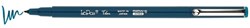 Marvy Uchida pen Le Pen Flex Dark Turquoise for hand lettering