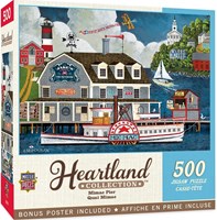 Master Pieces jigsaw puzzle Heartland Collection Mimac Pier 500 pieces-2