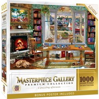 Master Pieces jigsaw puzzle MasterPiece Gallery A Puzzling Afternoon 1000 pieces-2