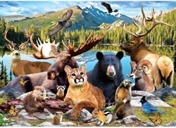 Master Pieces jigsaw puzzle National Parks Rocky Mountain 500 pieces