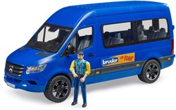 Bruder MB Sprinter transport bus toy vehicle with driver 1:16