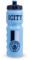 Team Merchandise Manchester City plastic bottle 750ml sports water bottle blue