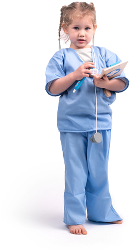 BigJigs doctor costume dress up set for kids - with accessories-2