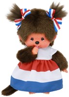 Monchhichi doll girl plush 20cm Dutch - cuddly toy-3