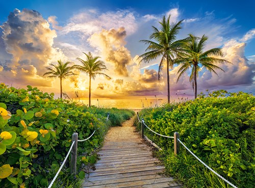 Castorland puzzle Miami USA - landscape jigsaw 3000 pieces