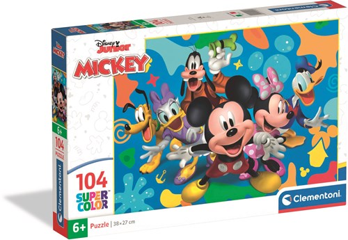 Clementoni puzzle - Disney Mickey and friends - 104 pieces - kids jigsaw-2