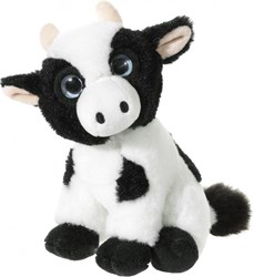 Heunec plush cow cuddly toy - farm animal 14 cm for children