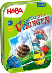 Haba Mini Game Valley of the Vikings cooperative kids game in tin