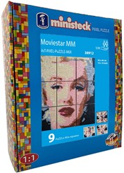 Ministeck mosaic ART Moviestar XXL Box - 5500 pieces creative toy
