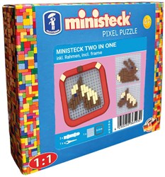 Ministeck mosaic toy Mini Frames horse rabbit - small box