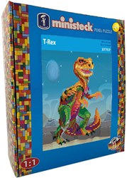 Ministeck mosaic T-Rex XL Box - 1200 pieces - creative toy