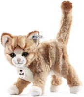 Steiff plush Mizzy cat - 25 cm - blonde tabby toy-2