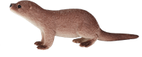 Mojo Woodland toy Otter - 387128-3