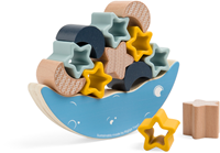 BigJigs wooden balance game Moon Balance Stacker educational toy