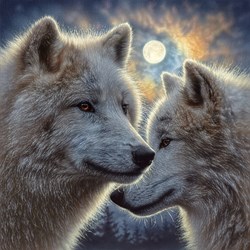 SunsOut puzzle Moonlight Mates - 500 pieces jigsaw adults