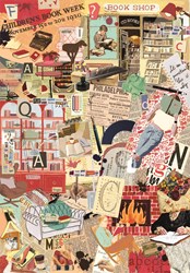 Clementoni puzzle 1000 pieces books and writing compact box adults