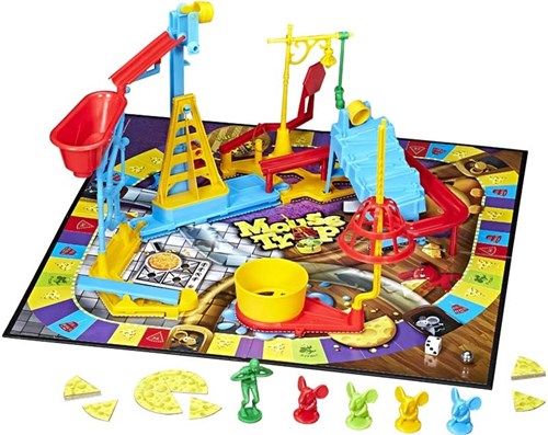 Hasbro board game Mouse Trap - classic family game - dexterity-2