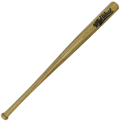 Midwest Slugger baseball bat - wooden 32 inch brown for baseball