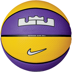 Nike basketball Playground 2.0 LeBron James size 7 yellow purple outdoor