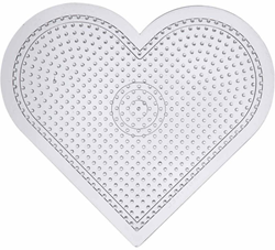 Nabbi Nabbi Onderplaat Hart 15 cm, 10 stuks