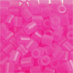Nabbi Nabbi Strijkkralen Neon Roze 6000 stuks