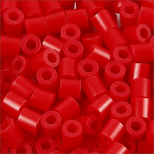 Nabbi Nabbi Strijkkralen Rood 6000 stuks