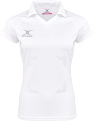 Gilbert netball shirt Eclipse Hook and Loop women white size 12 sport