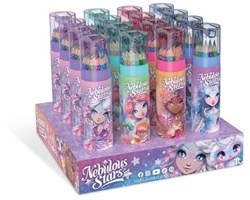 Nebulous Stars colored pencils set - creative drawing kit with sharpener