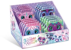 Nebulous Stars mini notebook with metallic pen and stickers