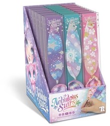 Nebulous Stars ballpoint pen feather collection - 12 unique feather pens