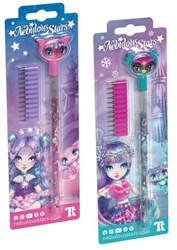 Nebulous Stars colored pencil set with 23 multi markers and animal cap