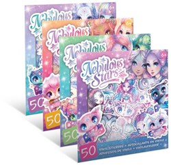 Nebulous Stars decorative vinyl stickers - colorful waterproof stickers
