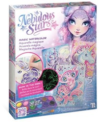 Nebulous Stars magical watercolor painting craft set - glow in the dark